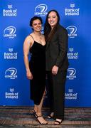 28 May 2023; On arrival at the Leinster Rugby Awards Ball is Clodagh Dunne and Vanessa Hullon. The Leinster Rugby Awards Ball, which took place at the Clayton Hotel Burlington Road in Dublin, was a celebration of the 2022/23 Leinster Rugby. Photo by Harry Murphy/Sportsfile