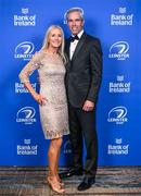 28 May 2023; On arrival at the Leinster Rugby Awards Ball is Judy and Gary Mulane. The Leinster Rugby Awards Ball, which took place at the Clayton Hotel Burlington Road in Dublin, was a celebration of the 2022/23 Leinster Rugby season. Photo by Harry Murphy/Sportsfile