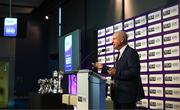 29 May 2023; Pictured at the launch of the 2023 TG4 All-Ireland Ladies Football Championships at Croke Park is Ard Stiúrthóir TG4 Alan Esslemont. The very first All-Ireland Ladies Senior Football Final, between winners Tipperary and opponents Offaly, was played in Durrow in 1974, while the 2023 decider at Croke Park on Sunday August 13 will mark the LGFA’s 50th All-Ireland Senior Final. The 2023 TG4 All-Ireland Ladies Football Championships get underway on the weekend of June 10/11, with the opening round of Intermediate Fixtures. All games in the 2023 TG4 All-Ireland Championships will be available live to viewers, either on TG4 or via the LGFA’s live-streaming portal: https://bit.ly/3oktfD5 #ProperFan. Photo by Harry Murphy/Sportsfile