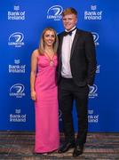 28 May 2023; On arrival at the Leinster Rugby Awards Ball are Tommy O'Brien and Zoe Connolly. The Leinster Rugby Awards Ball, which took place at the Clayton Hotel Burlington Road in Dublin, was a celebration of the 2022/23 Leinster Rugby season. Photo by Harry Murphy/Sportsfile