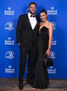 28 May 2023; On arrival at the Leinster Rugby Awards Ball are Jason Jenkins and Lou-Marie Taljaard. The Leinster Rugby Awards Ball, which took place at the Clayton Hotel Burlington Road in Dublin, was a celebration of the 2022/23 Leinster Rugby season. Photo by Harry Murphy/Sportsfile