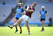 28 May 2023; Ronan Glennon of Galway during the Leinster GAA Hurling Senior Championship Round 5 match between Dublin and Galway at Croke Park in Dublin. Photo by Ramsey Cardy/Sportsfile