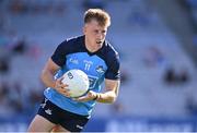 28 May 2023; Seán Bugler of Dublin during the GAA Football All-Ireland Senior Championship Round 1 match between Dublin and Roscommon at Croke Park in Dublin. Photo by Ramsey Cardy/Sportsfile