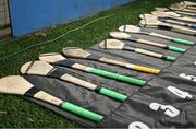 21 May 2023; Hurleys lie in preparation during the Munster GAA Hurling Senior Championship Round 4 match between Tipperary and Limerick at FBD Semple Stadium in Thurles, Tipperary. Photo by Brendan Moran/Sportsfile