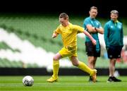 31 May 2023; Danny Bradley of Scoil Íosagáin, Buncrana, Donegal, during the Special Schools Cup at the FAI Primary School 5s National Finals in the Aviva Stadium, Dublin. Photo by Stephen McCarthy/Sportsfile