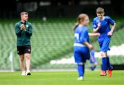 31 May 2023; Conor Levingston of Wexford FC during the FAI Primary School 5s National Finals at the Aviva Stadium in Dublin. Photo by Stephen McCarthy/Sportsfile
