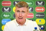 1 June 2023; Manager Stephen Kenny during a Republic of Ireland squad announcement media conference at FAI Headquarters in Dublin. Photo by Stephen McCarthy/Sportsfile