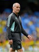 20 May 2023; Leinster senior coach Stuart Lancaster before the Heineken Champions Cup Final match between Leinster and La Rochelle at Aviva Stadium in Dublin. Photo by Brendan Moran/Sportsfile