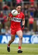 27 May 2023; Conor McCluskey  of Derry during the GAA Football All-Ireland Senior Championship Round 1 match between Derry and Monaghan at Celtic Park in Derry. Photo by Harry Murphy/Sportsfile