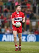 27 May 2023; Ethan Doherty of Derry during the GAA Football All-Ireland Senior Championship Round 1 match between Derry and Monaghan at Celtic Park in Derry. Photo by Harry Murphy/Sportsfile