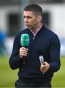 27 May 2023; GAAGO pundit Marc Ó Sé before the GAA Football All-Ireland Senior Championship Round 1 match between Derry and Monaghan at Celtic Park in Derry. Photo by Harry Murphy/Sportsfile