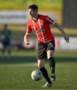 2 June 2023; Ciarán Coll of Derry City during the SSE Airtricity Men's Premier Division match between Derry City and Shelbourne at The Ryan McBride Brandywell Stadium in Derry. Photo by Brendan Moran/Sportsfile