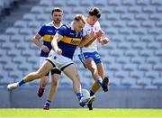 3 June 2023; Kevin Fahey of Tipperary in action against Jordan O'Sullivan of Waterford during the Tailteann Cup Round 3 match between Tipperary and Waterford at Páirc Ui Chaoimh in Cork. Photo by Eóin Noonan/Sportsfile