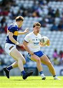3 June 2023; Jason Gleeson of Waterford in action against Paudie Feehan of Tipperary during the Tailteann Cup Round 3 match between Tipperary and Waterford at Páirc Ui Chaoimh in Cork. Photo by Eóin Noonan/Sportsfile