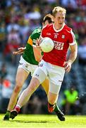 3 June 2023; Ruairi Deane of Cork is tackled by Jack Barry of Kerry during the GAA Football All-Ireland Senior Championship Round 2 match between Cork and Kerry at Páirc Ui Chaoimh in Cork. Photo by Eóin Noonan/Sportsfile