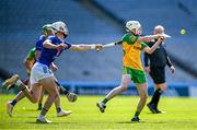 3 June 2023; Ruairi Campbell of Donegal in action against Sam O Dowd of Wicklow during the Nickey Rackard Cup Final match between Donegal and Wicklow at Croke Park in Dublin. Photo by Harry Murphy/Sportsfile