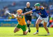 3 June 2023; Christopher Mc Dermott of Donegal in action against Jack Doyle of Wicklow during the Nickey Rackard Cup Final match between Donegal and Wicklow at Croke Park in Dublin. Photo by Harry Murphy/Sportsfile
