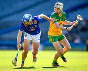 3 June 2023; Eoin McCormack of Wicklow in action against Jack O Loughlin of Donegal during the Nickey Rackard Cup Final match between Donegal and Wicklow at Croke Park in Dublin. Photo by Harry Murphy/Sportsfile