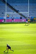 3 June 2023; Donegal goalkeeper Luke White takes a free in during the Nickey Rackard Cup Final match between Donegal and Wicklow at Croke Park in Dublin. Photo by Harry Murphy/Sportsfile