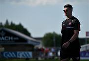 3 June 2023; Michael McGleenan of Tyrone walks the pitch before the GAA Football All-Ireland Senior Championship Round 2 match between Tyrone and Armagh at O'Neill's Healy Park in Omagh, Tyrone. Photo by Brendan Moran/Sportsfile