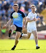 3 June 2023; Brian Fenton of Dublin in action against Paddy McDermott of Kildare during the GAA Football All-Ireland Senior Championship Round 2 match between Kildare and Dublin at UPMC Nowlan Park in Kilkenny. Photo by Piaras Ó Mídheach/Sportsfile