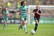 3 June 2023; Abbie Larkin of Shamrock Rovers during the SSE Airtricity Women's Premier Division match between Bohemians and Shamrock Rovers at Dalymount Park in Dublin. Photo by Seb Daly/Sportsfile