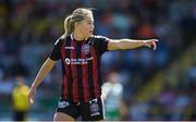 3 June 2023; Sarah Rowe of Bohemians during the SSE Airtricity Women's Premier Division match between Bohemians and Shamrock Rovers at Dalymount Park in Dublin. Photo by Seb Daly/Sportsfile