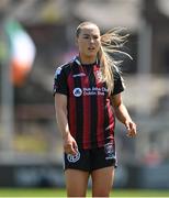 3 June 2023; Fiona Donnelly of Bohemians during the SSE Airtricity Women's Premier Division match between Bohemians and Shamrock Rovers at Dalymount Park in Dublin. Photo by Seb Daly/Sportsfile