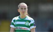 3 June 2023; Abbie Larkin of Shamrock Rovers during the SSE Airtricity Women's Premier Division match between Bohemians and Shamrock Rovers at Dalymount Park in Dublin. Photo by Seb Daly/Sportsfile