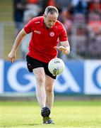 3 June 2023; Tyrone joint-manager Brian Dooher before the GAA Football All-Ireland Senior Championship Round 2 match between Tyrone and Armagh at O'Neill's Healy Park in Omagh, Tyrone. Photo by Brendan Moran/Sportsfile