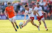 3 June 2023; Conor Meyler of Tyrone in action against Andrew Murnin of Armagh during the GAA Football All-Ireland Senior Championship Round 2 match between Tyrone and Armagh at O'Neill's Healy Park in Omagh, Tyrone. Photo by Brendan Moran/Sportsfile