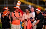 3 June 2023; Armagh supporters after the GAA Football All-Ireland Senior Championship Round 2 match between Tyrone and Armagh at O'Neill's Healy Park in Omagh, Tyrone. Photo by Brendan Moran/Sportsfile