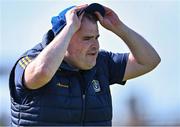 4 June 2023; Roscommon manager Davy Burke during the GAA Football All-Ireland Senior Championship Round 2 match between Roscommon and Sligo at Dr Hyde Park in Roscommon. Photo by Piaras Ó Mídheach/Sportsfile