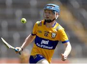 4 June 2023; Sean Arthur of Clare during the Electric Ireland GAA Hurling All-Ireland Minor Championship Final match between Clare and Galway at FBD Semple Stadium in Thurles, Tipperary. Photo by Michael P Ryan/Sportsfile