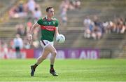 4 June 2023; Stephen Coen of Mayo during the GAA Football All-Ireland Senior Championship Round 2 match between Mayo and Louth at Hastings Insurance MacHale Park in Castlebar, Mayo. Photo by Seb Daly/Sportsfile