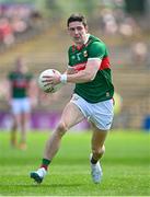 4 June 2023; Conor Loftus of Mayo during the GAA Football All-Ireland Senior Championship Round 2 match between Mayo and Louth at Hastings Insurance MacHale Park in Castlebar, Mayo. Photo by Seb Daly/Sportsfile