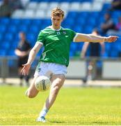 4 June 2023; James Naughton of Limerick during the Tailteann Cup Group 3 Round 3 match between Limerick and Wicklow at Laois Hire O'Moore Park in Portlaoise, Laois. Photo by Matt Browne/Sportsfile