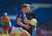 4 June 2023; Dessie Reynolds of Longford during the Tailteann Cup Group 3 Round 3 match between Longford and Carlow at Laois Hire O'Moore Park in Portlaoise, Laois. Photo by Matt Browne/Sportsfile