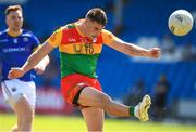 4 June 2023; Colm Hulton of Carlow during the Tailteann Cup Group 3 Round 3 match between Longford and Carlow at Laois Hire O'Moore Park in Portlaoise, Laois. Photo by Matt Browne/Sportsfile