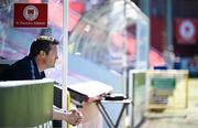 5 June 2023; St Patrick's Athletic manager Jon Daly before the SSE Airtricity Men's Premier Division match between St Patrick's Athletic and Derry City at Richmond Park in Dublin. Photo by Harry Murphy/Sportsfile