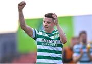 5 June 2023; Gary O'Neill of Shamrock Rovers after his side's victory in the SSE Airtricity Men's Premier Division match between Sligo Rovers and Shamrock Rovers at The Showgrounds in Sligo. Photo by Piaras Ó Mídheach/Sportsfile