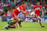 4 June 2023; Shane McGuigan of Derry during the GAA Football All-Ireland Senior Championship Round 2 match between Donegal and Derry at MacCumhaill Park in Ballybofey, Donegal. Photo by Brendan Moran/Sportsfile