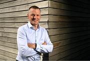 6 June 2023; Republic of Ireland U21 manager Jim Crawford stands for a portrait before a Republic of Ireland U21 squad announcement at the FAI Headquarters in Abbotstown, Dublin. Photo by Sam Barnes/Sportsfile