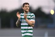 2 June 2023; Lee Grace of Shamrock Rovers after the SSE Airtricity Men's Premier Division match between Shamrock Rovers and Dundalk at Tallaght Stadium in Dublin. Photo by Stephen McCarthy/Sportsfile