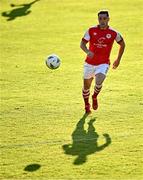 5 June 2023; Anto Breslin of St Patrick's Athletic during the SSE Airtricity Men's Premier Division match between St Patrick's Athletic and Derry City at Richmond Park in Dublin. Photo by Harry Murphy/Sportsfile