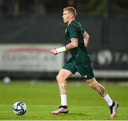 7 June 2023; James McClean during a Republic of Ireland training session at Calista Sports Centre in Antalya, Turkey. Photo by Stephen McCarthy/Sportsfile