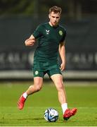 7 June 2023; Jayson Molumby during a Republic of Ireland training session at Calista Sports Centre in Antalya, Turkey. Photo by Stephen McCarthy/Sportsfile