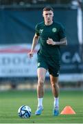 7 June 2023; Jack Taylor during a Republic of Ireland training session at Calista Sports Centre in Antalya, Turkey. Photo by Stephen McCarthy/Sportsfile