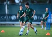 7 June 2023; Mikey Johnston during a Republic of Ireland training session at Calista Sports Centre in Antalya, Turkey. Photo by Stephen McCarthy/Sportsfile