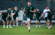 7 June 2023; Matt Doherty during a Republic of Ireland training session at Calista Sports Centre in Antalya, Turkey. Photo by Stephen McCarthy/Sportsfile